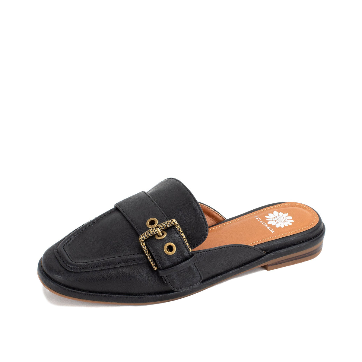 Yellow Box Footwear Jardeen Loafer Mule - Black