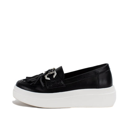Yellow Box Footwear Erina Loafer Sneaker - Black