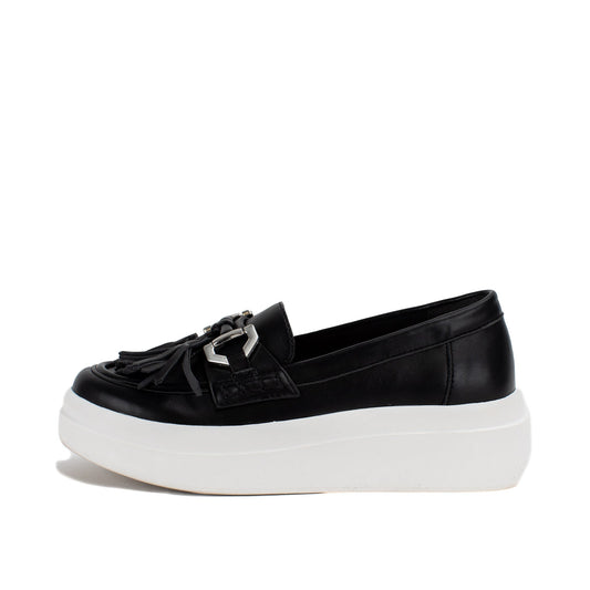Yellow Box Footwear Erina Loafer Sneaker - Black