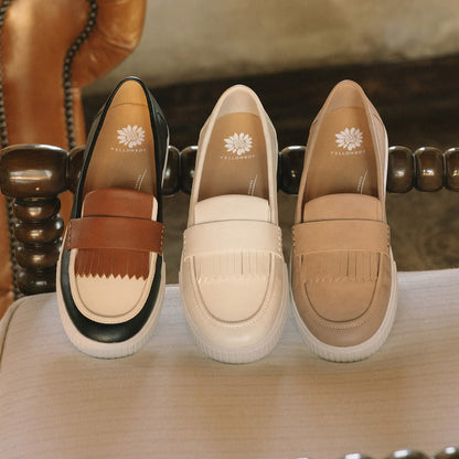 Yellow Box Footwear Downey Loafer Sneaker - Ivory