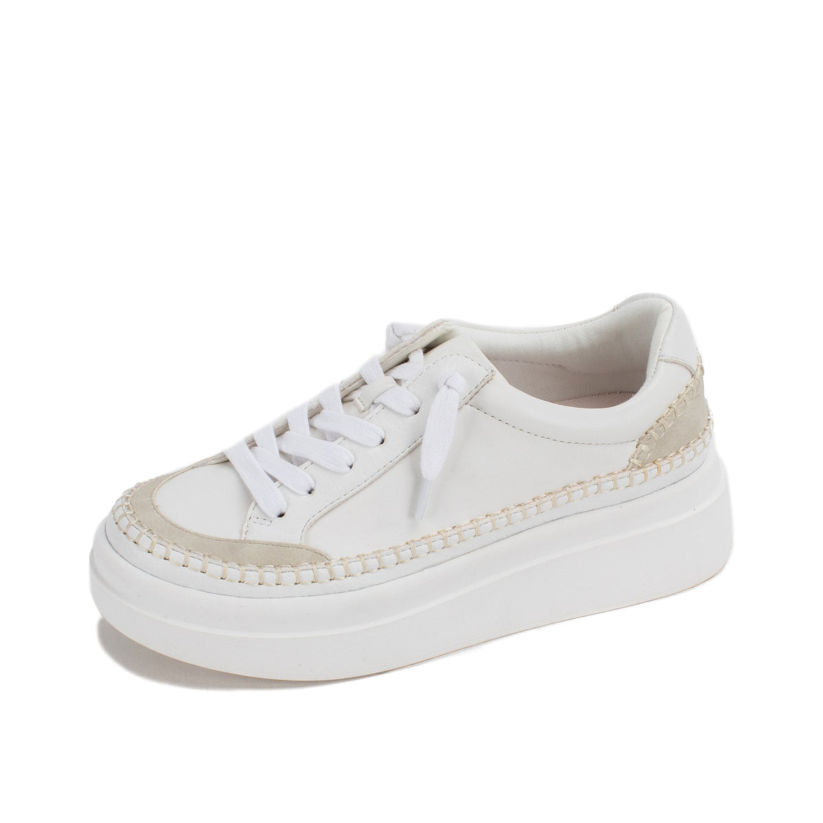 Yellow Box Footwear Eloise Flatform Sneaker - White