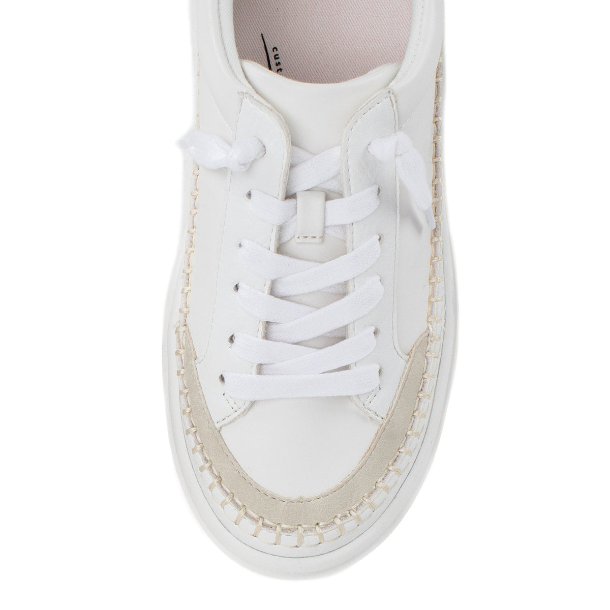 Yellow Box Footwear Eloise Flatform Sneaker - White