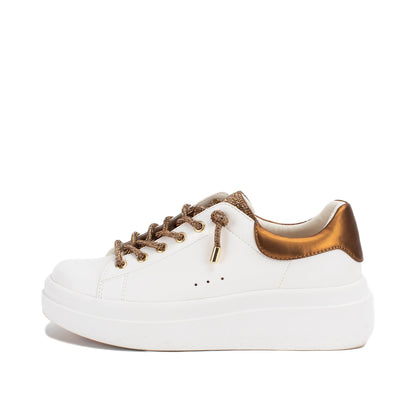Yellow Box Footwear Earl Rhinestone Sneaker - Bronze