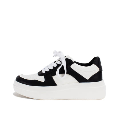 Yellow Box Footwear Emma Flatform Sneaker - Black