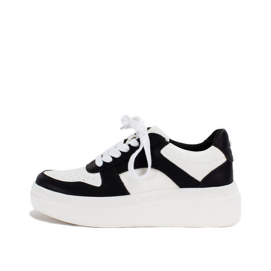 Yellow Box Footwear Emma Flatform Sneaker - Black