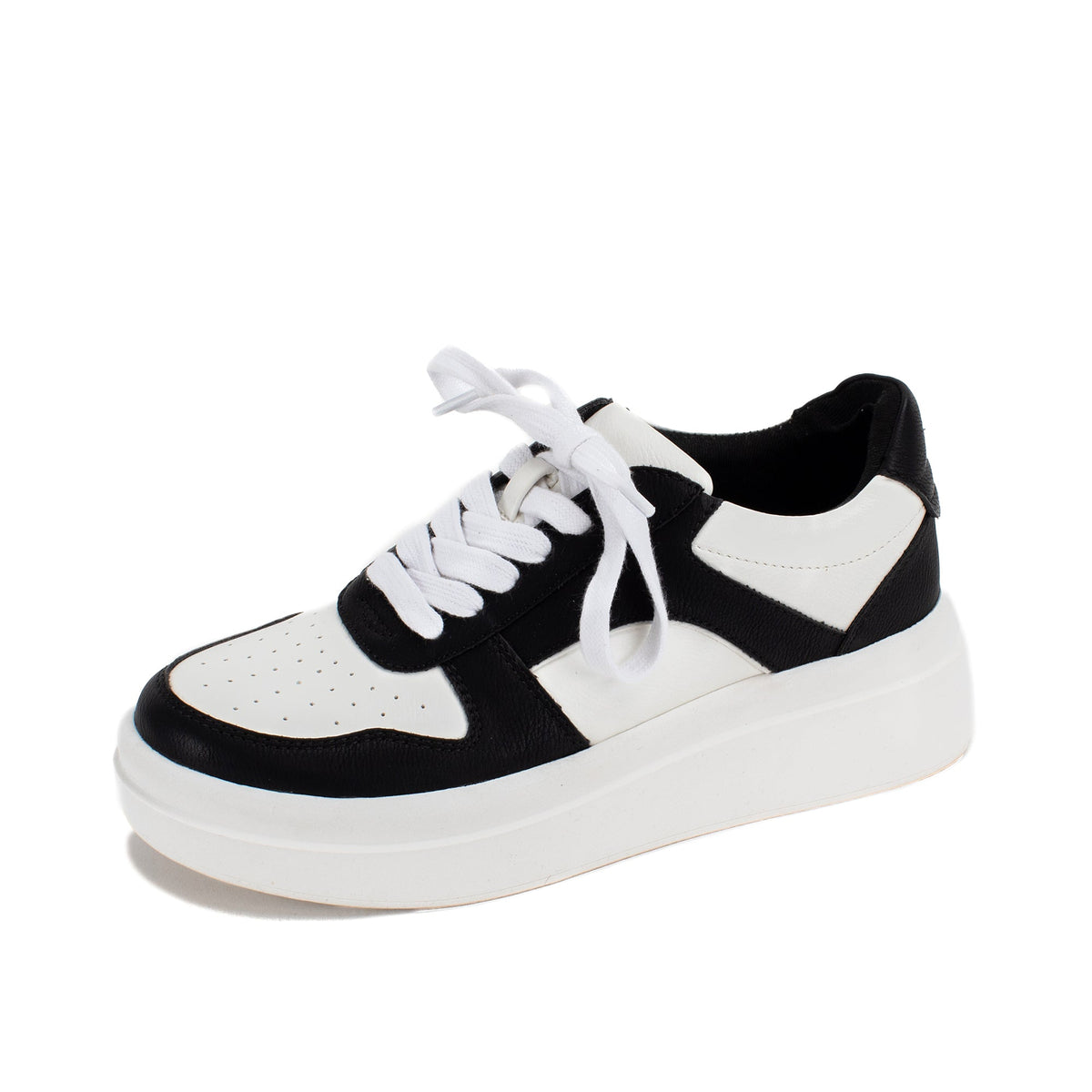 Yellow Box Footwear Emma Flatform Sneaker - Black