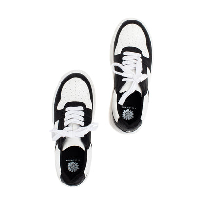 Yellow Box Footwear Emma Flatform Sneaker - Black