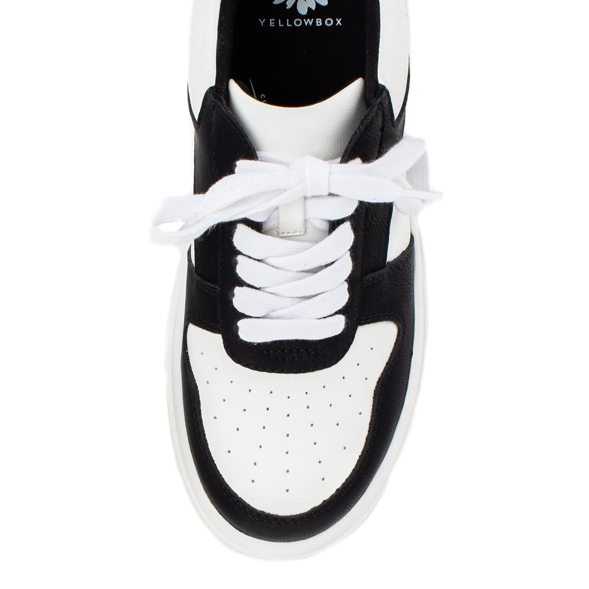 Yellow Box Footwear Emma Flatform Sneaker - Black