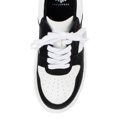 Yellow Box Footwear Emma Flatform Sneaker - Black