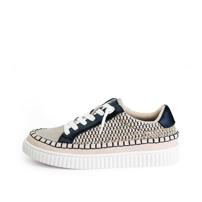 Yellow Box Footwear Moxie Lace-Up Sneaker - Black