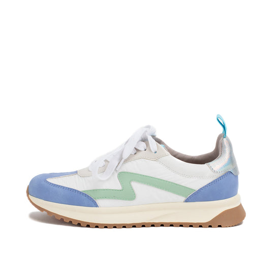 Yellow Box Footwear Ratna Lace-up Trainer - Blue Multi