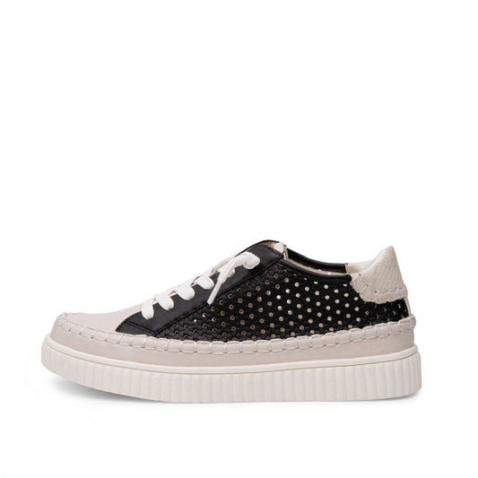 Yellow Box Footwear Mazal Perf Sneaker - Black Multi