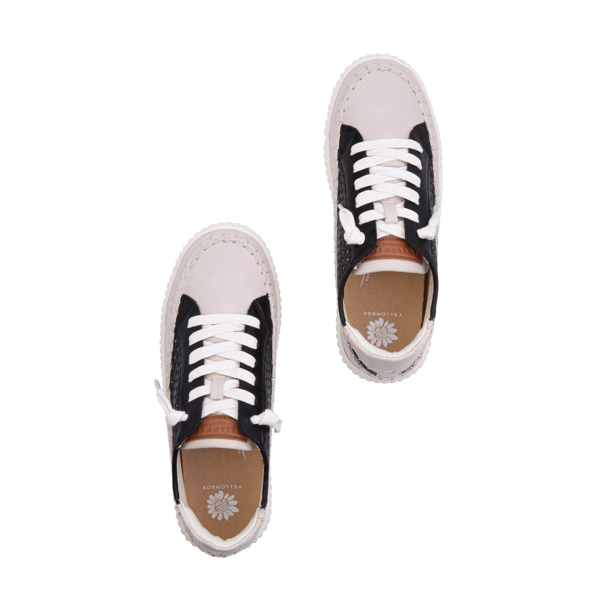Yellow Box Footwear Mazal Perf Sneaker - Black Multi