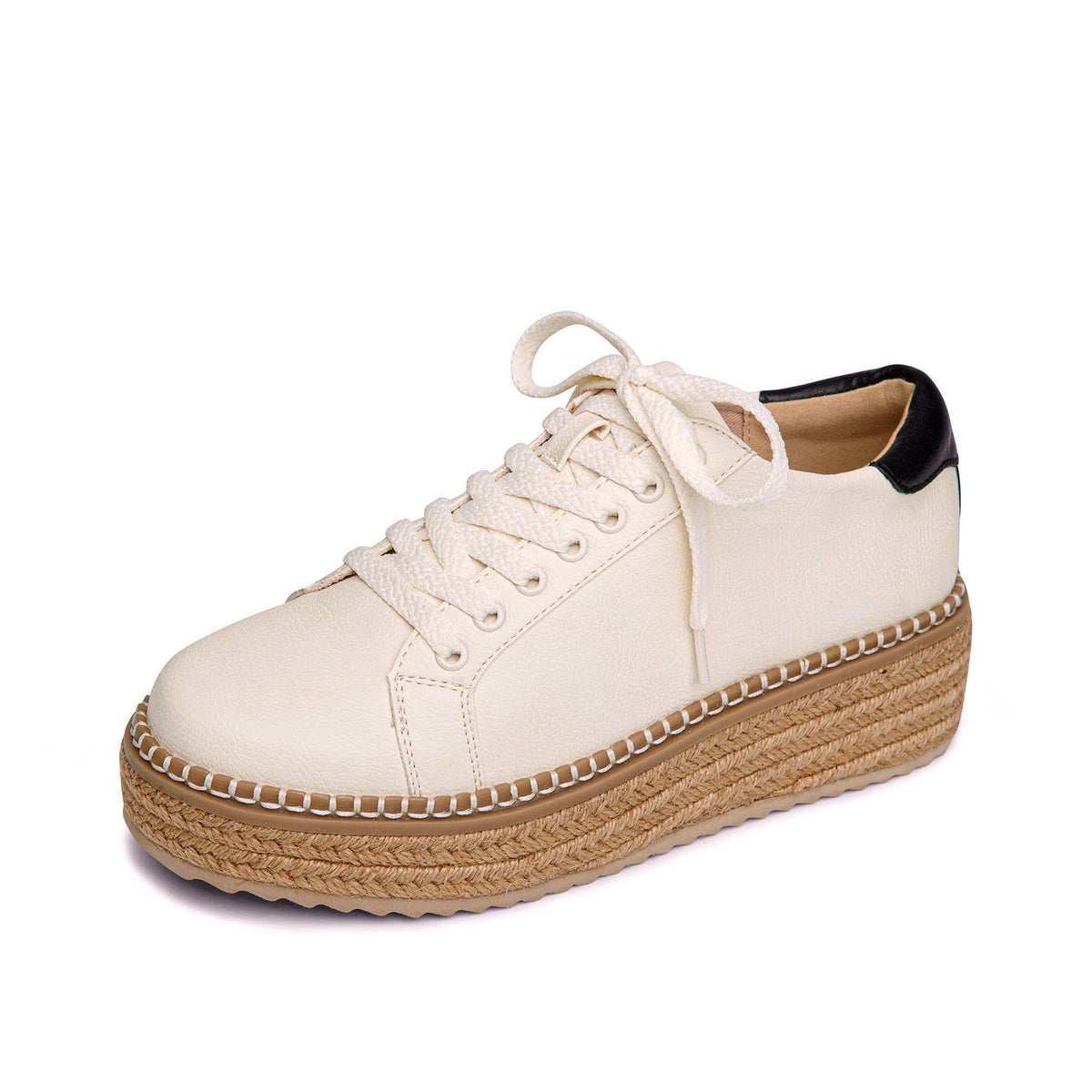 Yellow Box Footwear Misty Espadrille Sneaker - Ivory