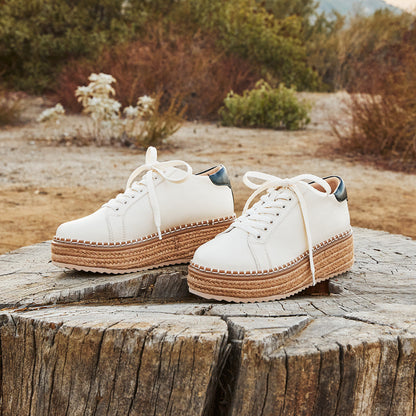 Yellow Box Footwear Misty Espadrille Sneaker - Ivory