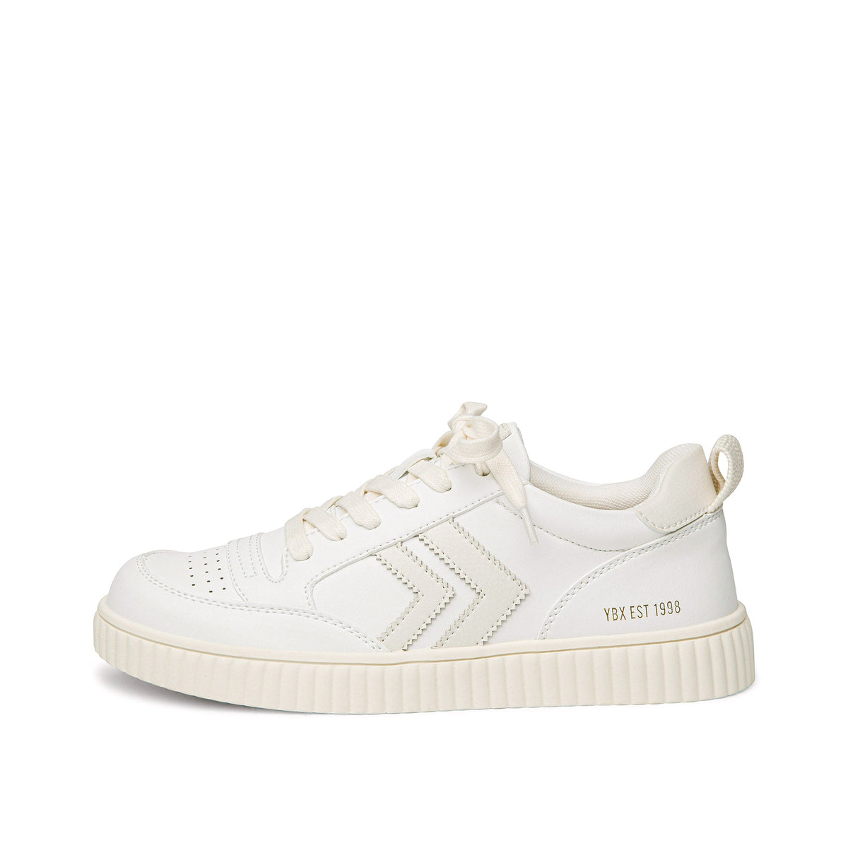 Yellow Box Footwear Miles Court Sneaker - White