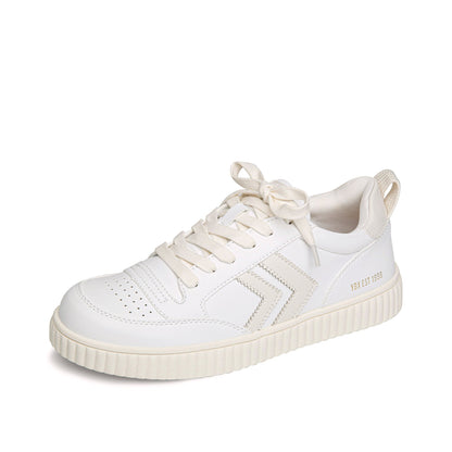 Yellow Box Footwear Miles Court Sneaker - White
