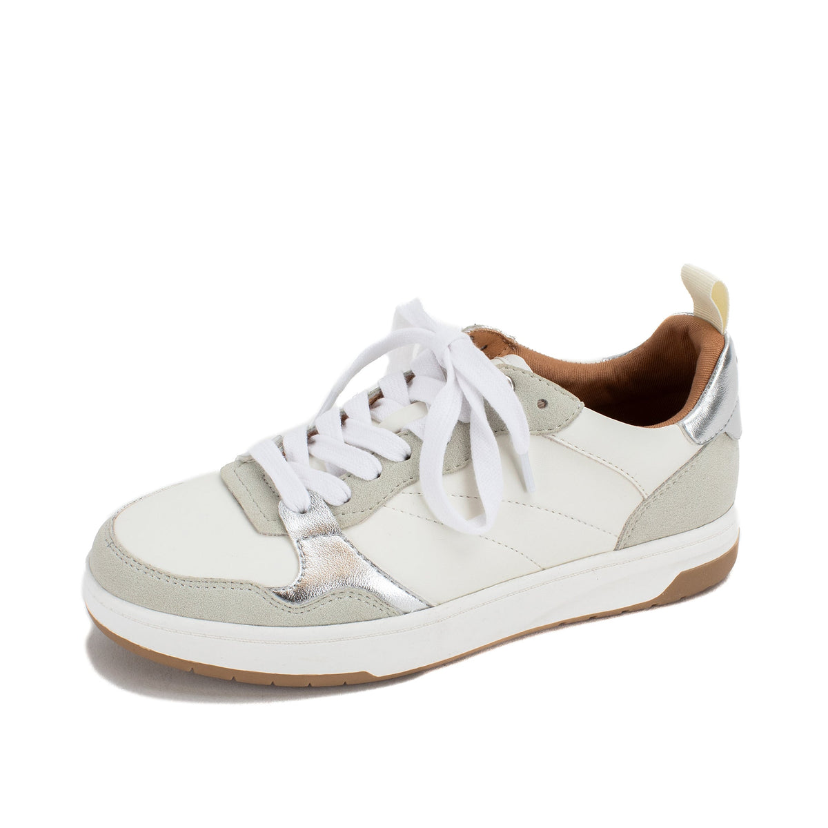 Yellow Box Footwear Nayari Court Sneaker - White
