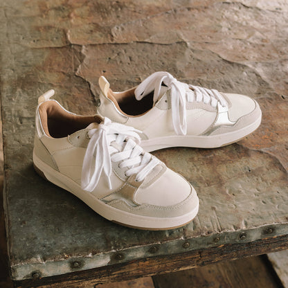 Yellow Box Footwear Nayari Court Sneaker - White
