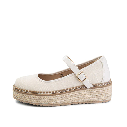 Yellow Box Footwear Miana Maryjane Espadrille - Cream