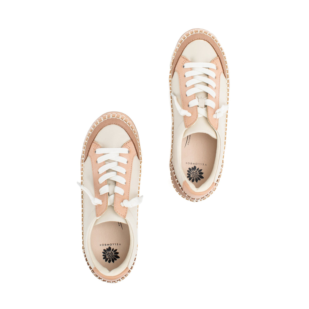 Yellow Box Footwear Eloise Flatform Sneaker - Blush