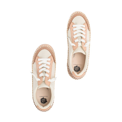 Yellow Box Footwear Eloise Flatform Sneaker - Blush