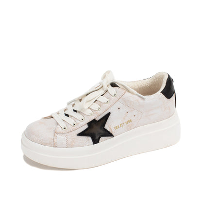 Yellow Box Footwear Elonna Flatform Sneaker - Black