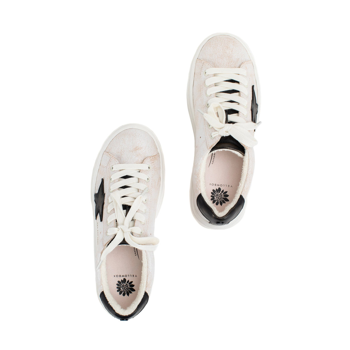 Yellow Box Footwear Elonna Flatform Sneaker - Black