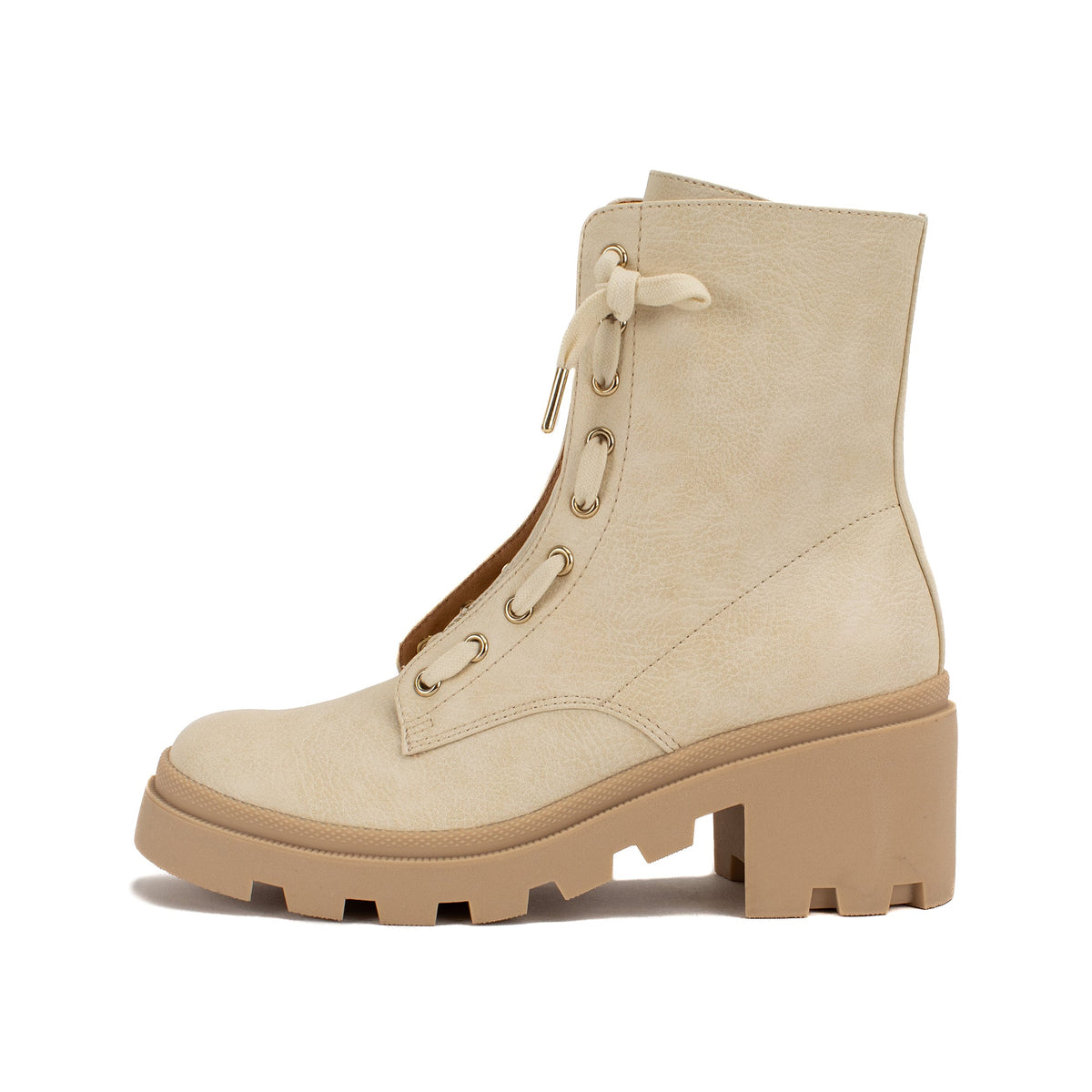 Yellow Box Footwear Thea Ankle Boot - Ivory
