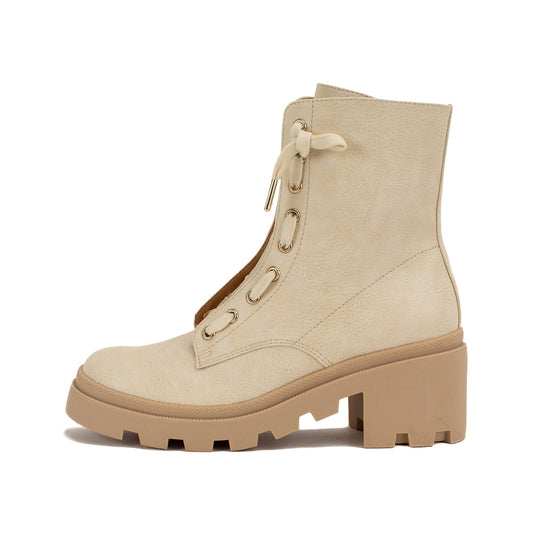 Yellow Box Footwear Thea Ankle Boot - Ivory