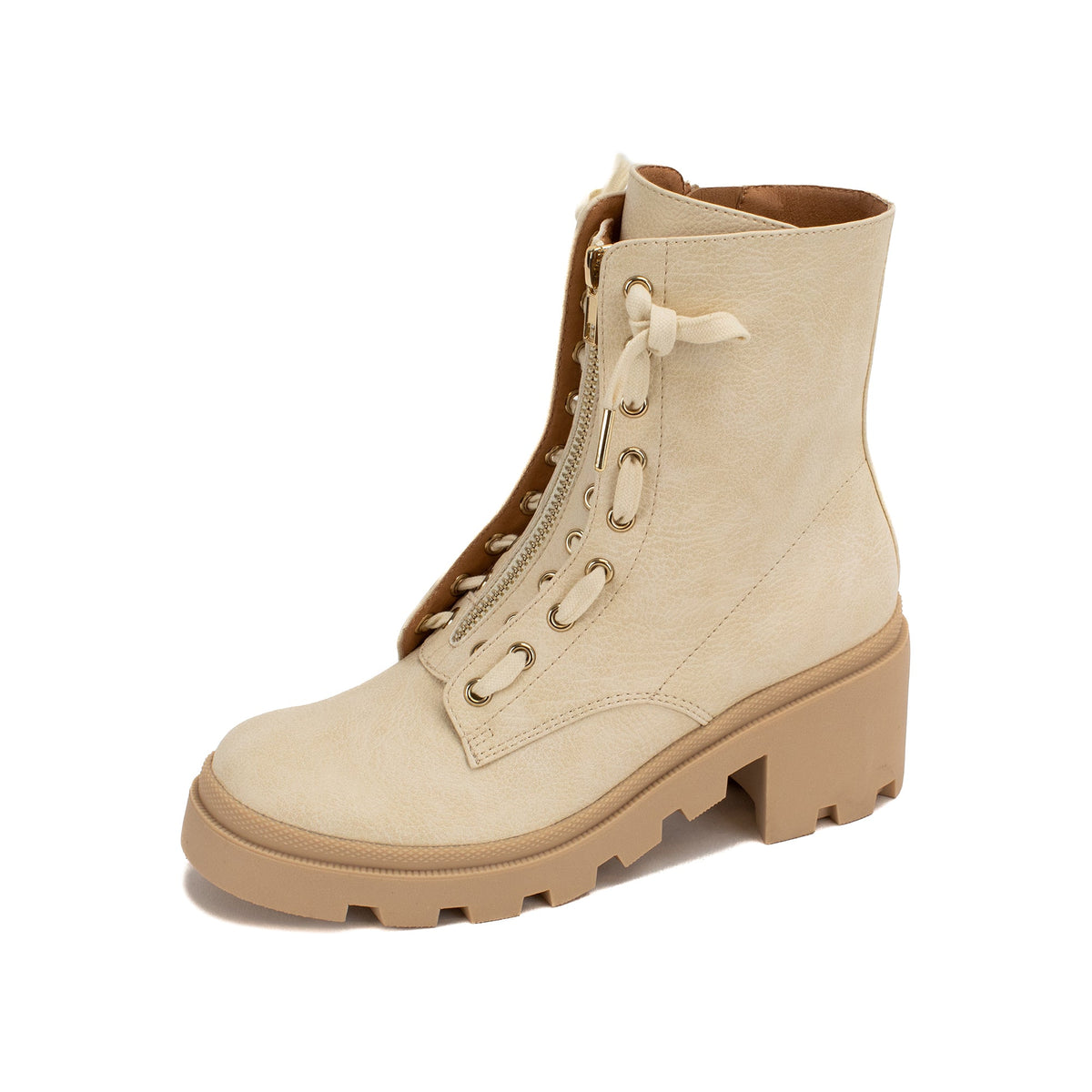 Yellow Box Footwear Thea Ankle Boot - Ivory