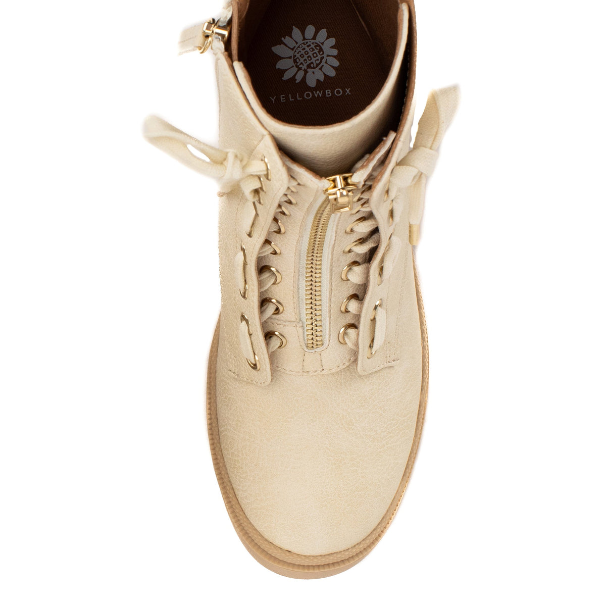 Yellow Box Footwear Thea Ankle Boot - Ivory
