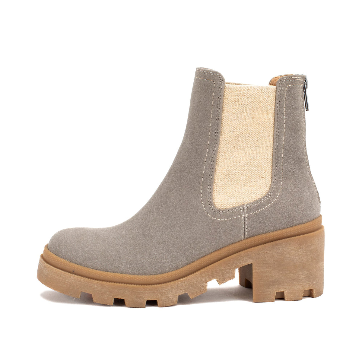 Yellow Box Footwear Tabitha Chelsea Boot - Lt Gray