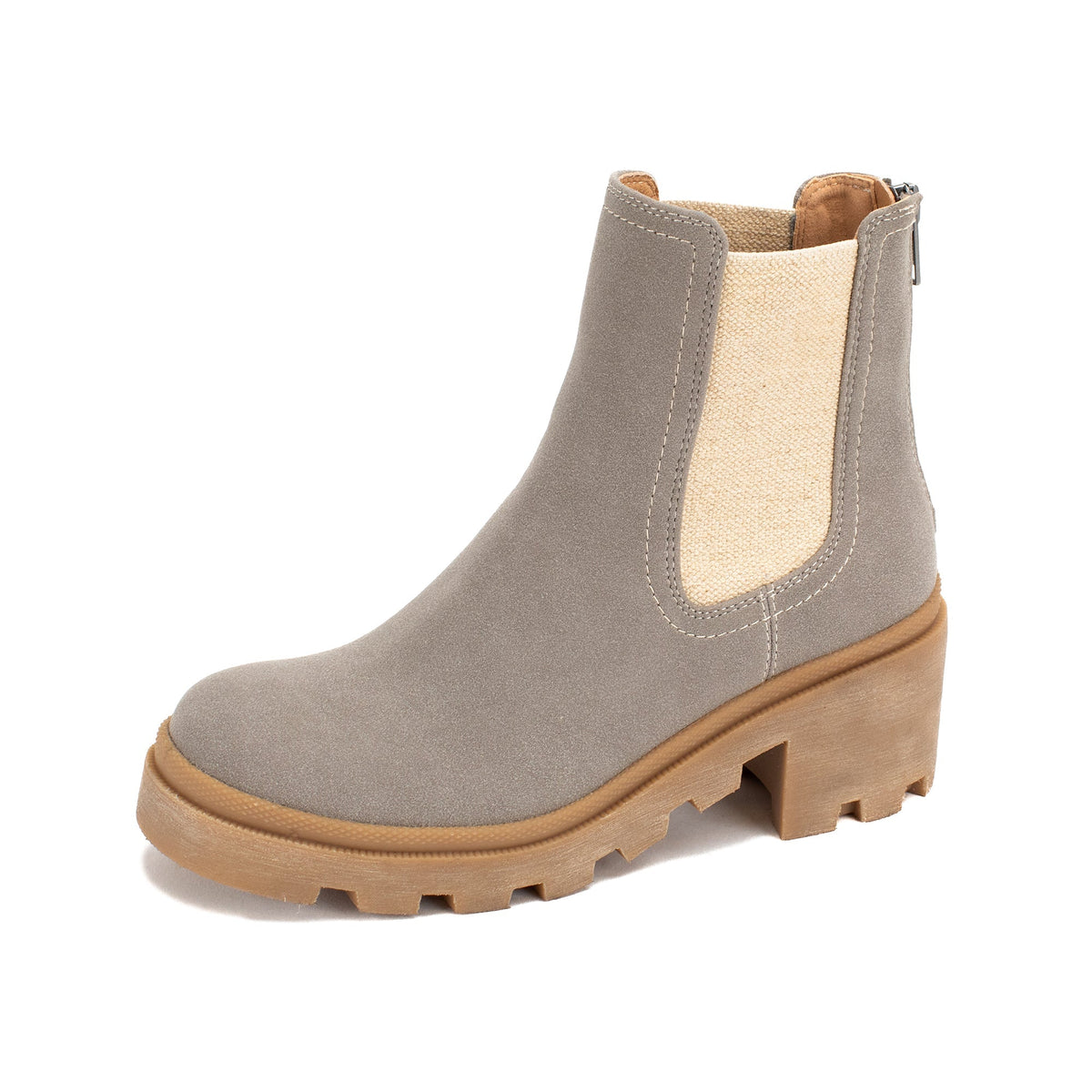 Yellow Box Footwear Tabitha Chelsea Boot - Lt Gray