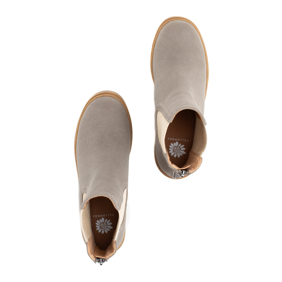 Yellow Box Footwear Tabitha Chelsea Boot - Lt Gray