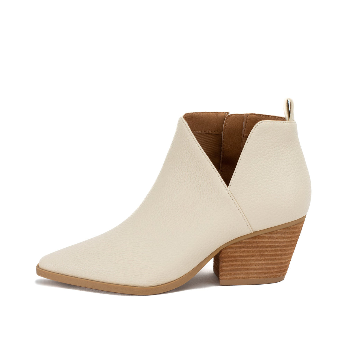 Yellow Box Footwear Capriana Cut-out Bootie - Bone