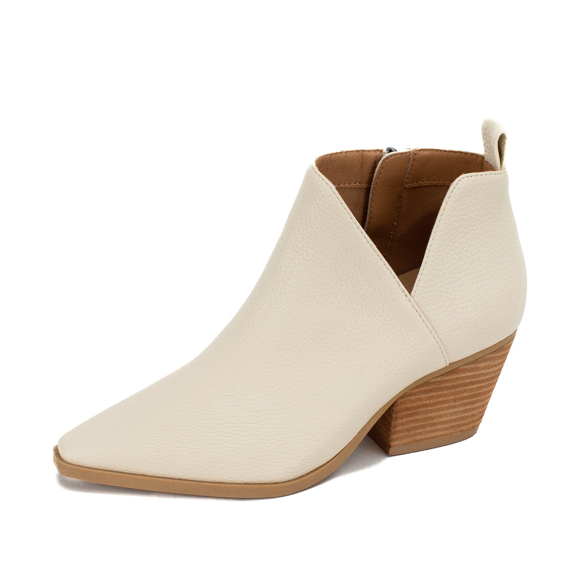 Yellow Box Footwear Capriana Cut-out Bootie - Bone