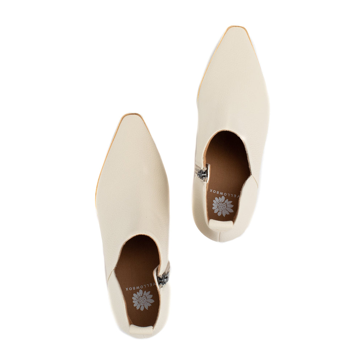 Yellow Box Footwear Capriana Cut-out Bootie - Bone