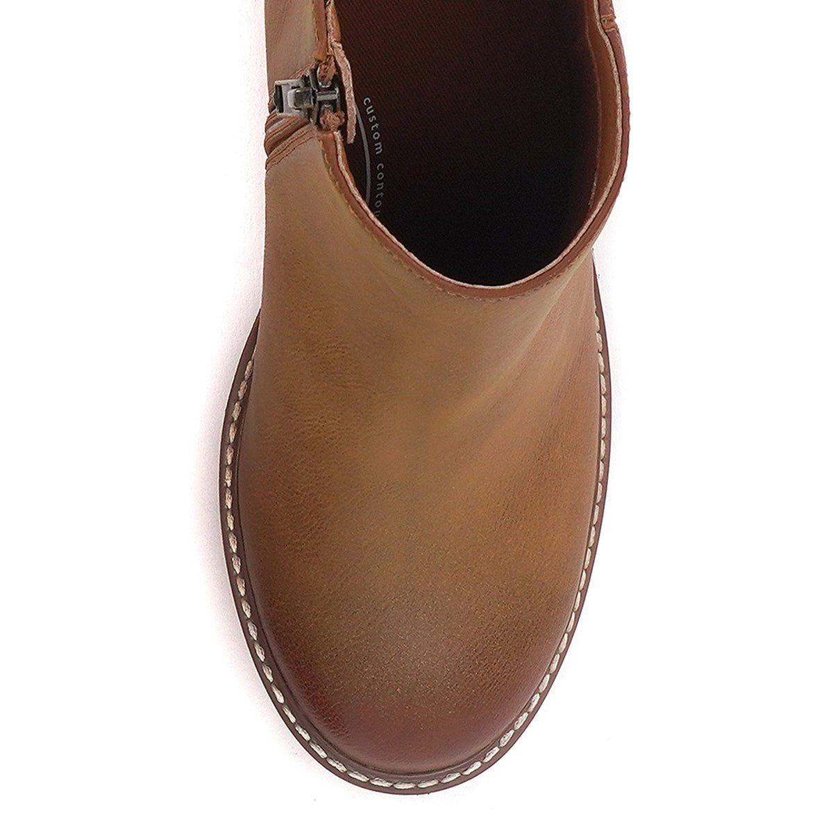 Yellow Box Footwear Alexis Wedge Ankle Boot - Tan
