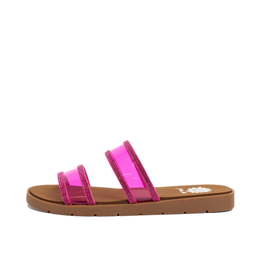 Yellow Box Footwear Fidra Slide Sandal - Pink