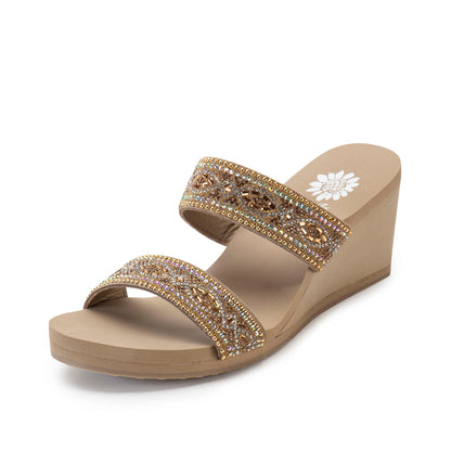 Yellow Box Footwear Sublime Wedge Sandal - Taupe
