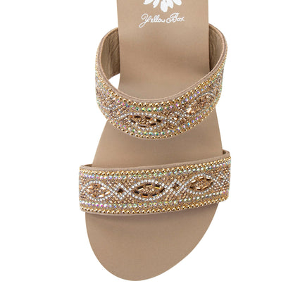 Yellow Box Footwear Sublime Wedge Sandal - Taupe