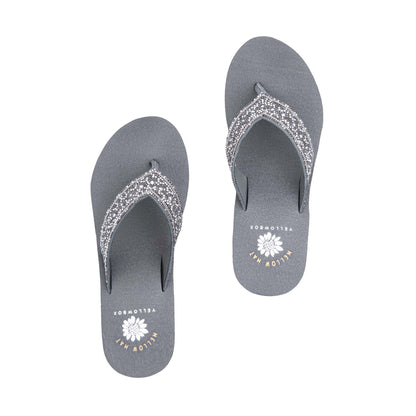 Yellow Box Footwear Waneta Wedge Sandal - Gray