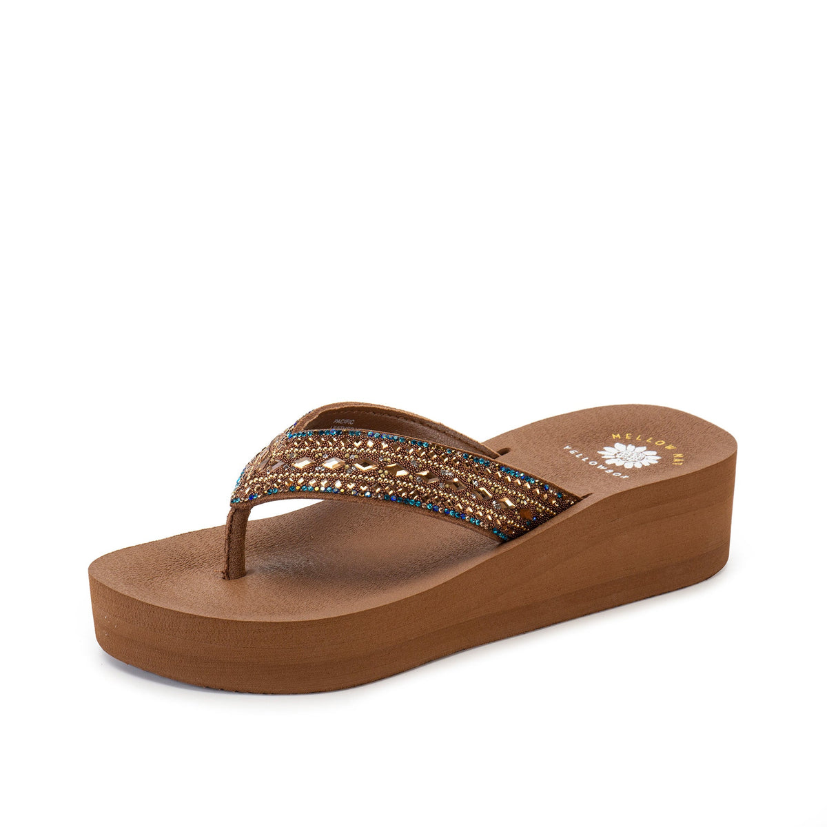 Yellow Box Footwear Pacific Flatform Sandal - Sand Stone