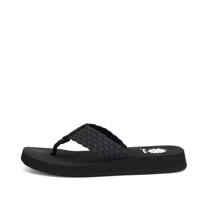 Yellow Box Footwear Soleil Sandal - Black Metallic
