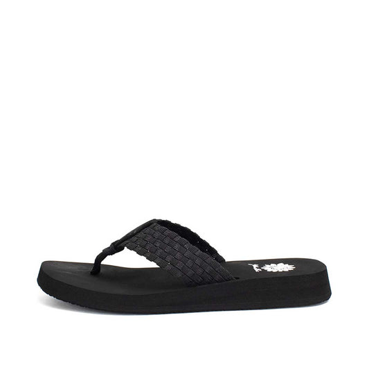 Yellow Box Footwear Soleil Sandal - Black Metallic