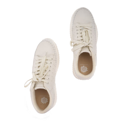 Yellow Box Footwear Mayson Platform Sneaker - White