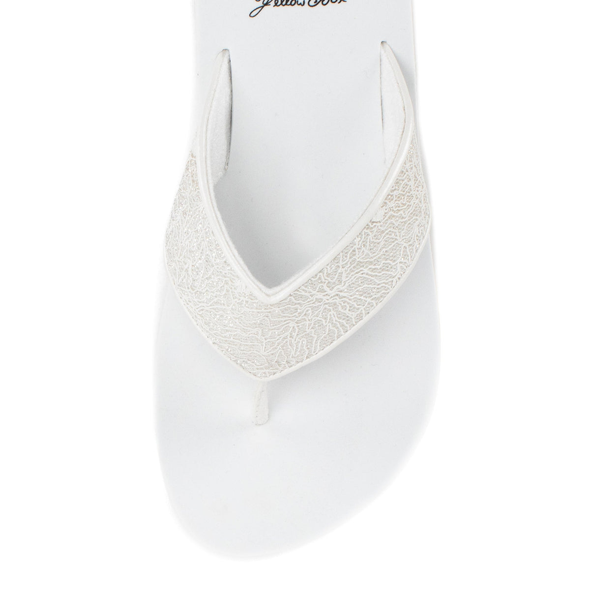 Yellow Box Footwear Jasty Flip Flop Sandal - White