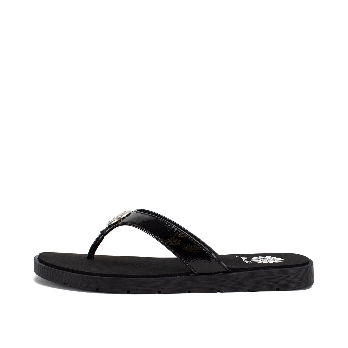 Yellow Box Footwear Fazania Flip Flop Sandal - Black