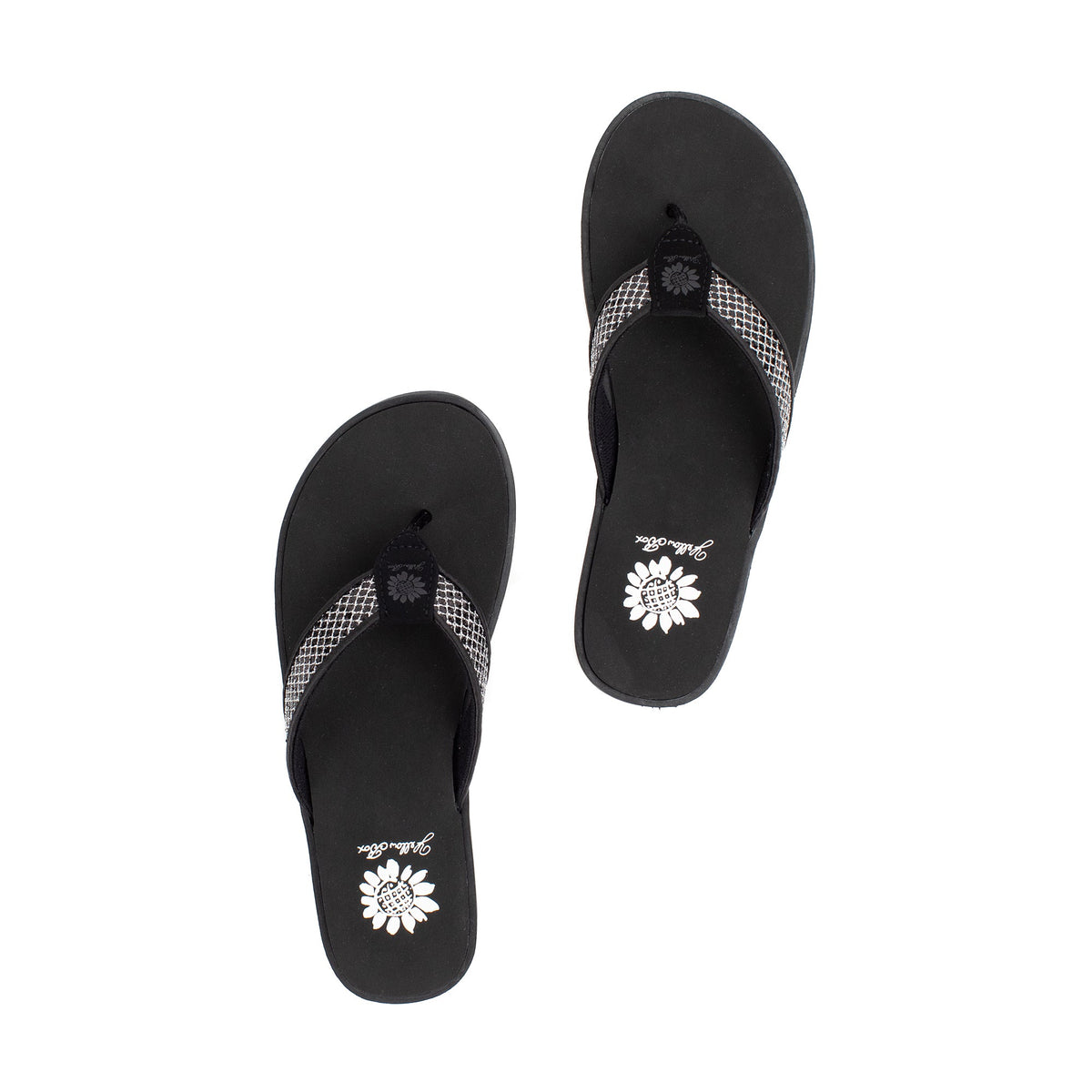 Yellow Box Footwear Fabbie Flip Flop Sandal - Black